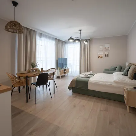 아파트 The Waves Kasprowicza 20c - Blisko Plazy! - Bezplatny Parking Podziemny - Klimatyzacja - Basen, Jacuzzi, Sala Fitness, Sala Zabaw Dla Dzieci I Sauny W Cenie! 코워브제크